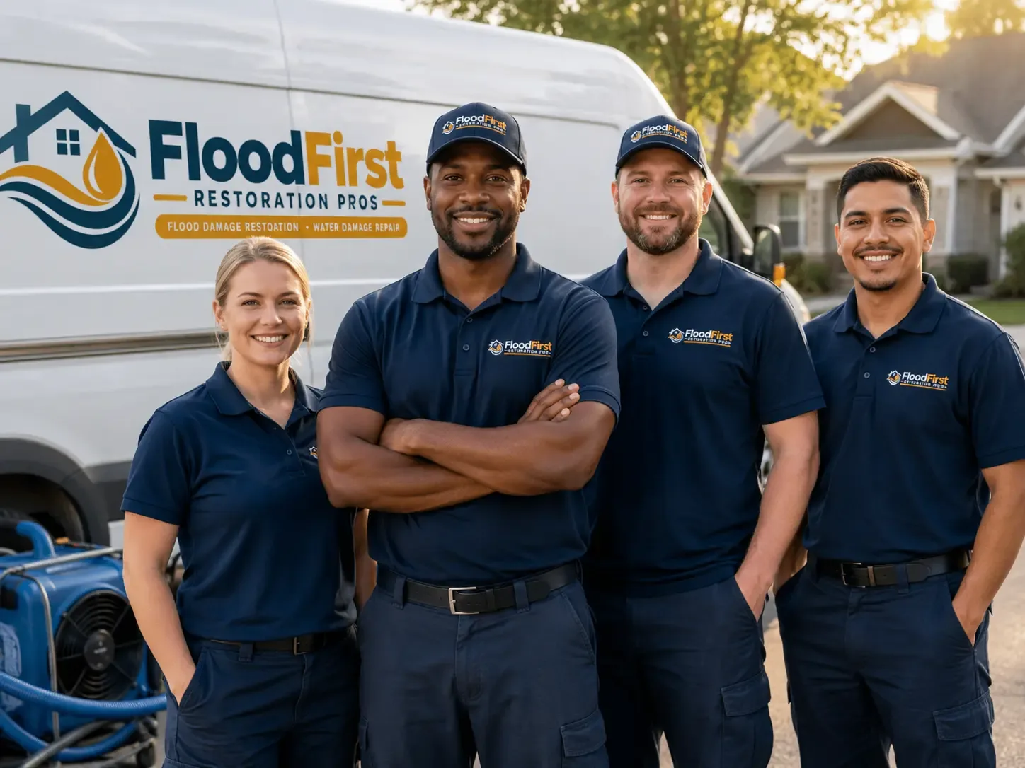 Flood Damage Restoration company in Linwood, MI